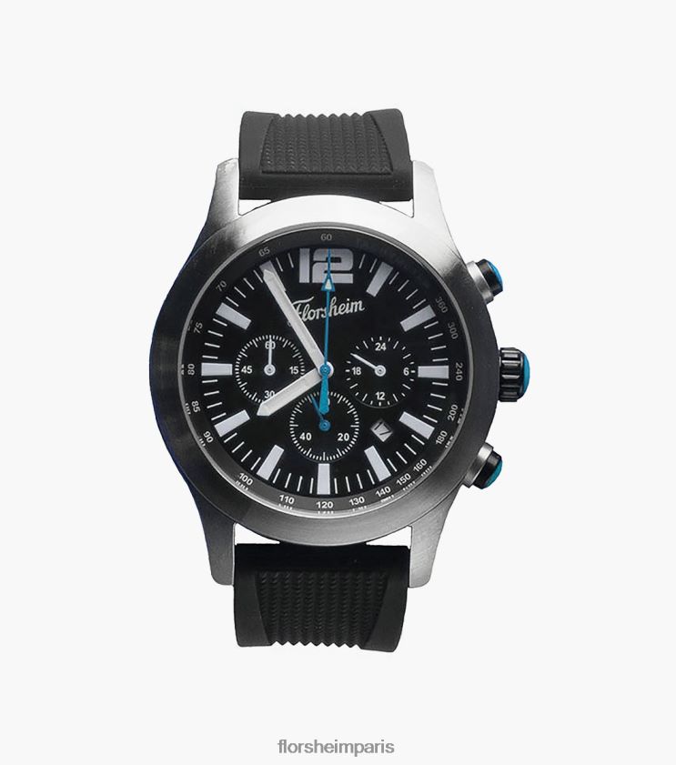montre chronographe edwin en acier inoxydable Florsheim unisexe TBZJJL668 accessoires océan
