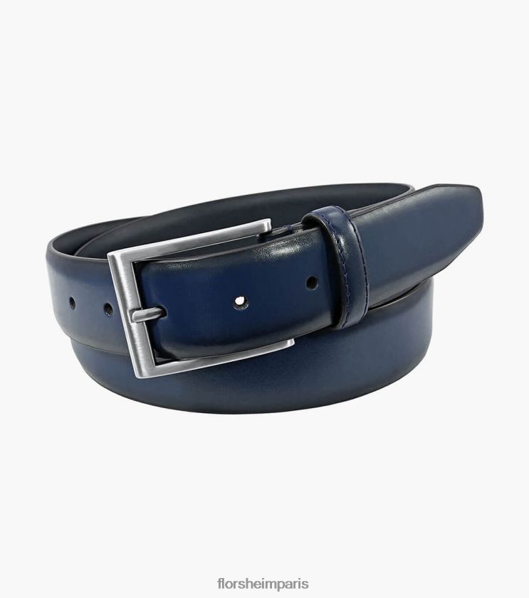 ceinture en cuir véritable carmin Florsheim unisexe TBZJJL519 accessoires marine