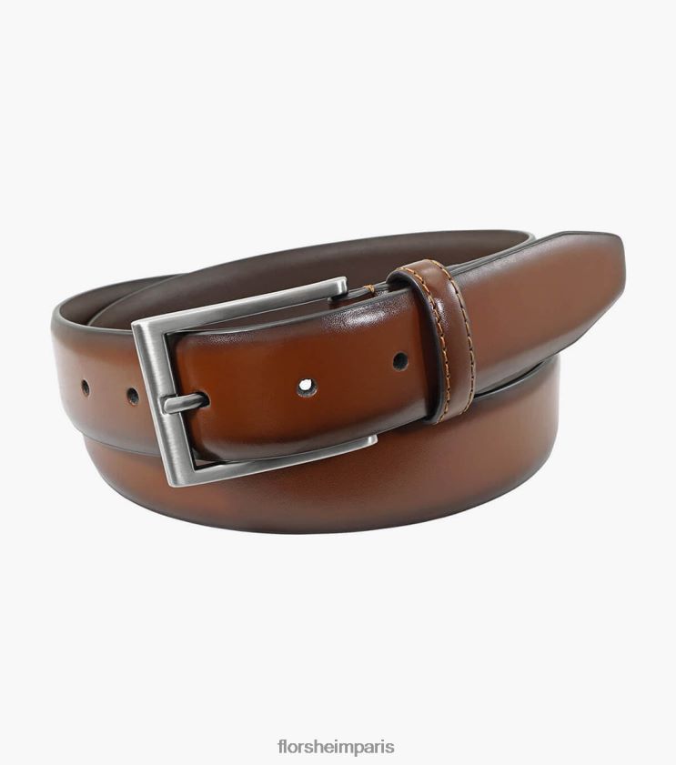 ceinture en cuir véritable carmin xl Florsheim unisexe TBZJJL523 accessoires beige écossais