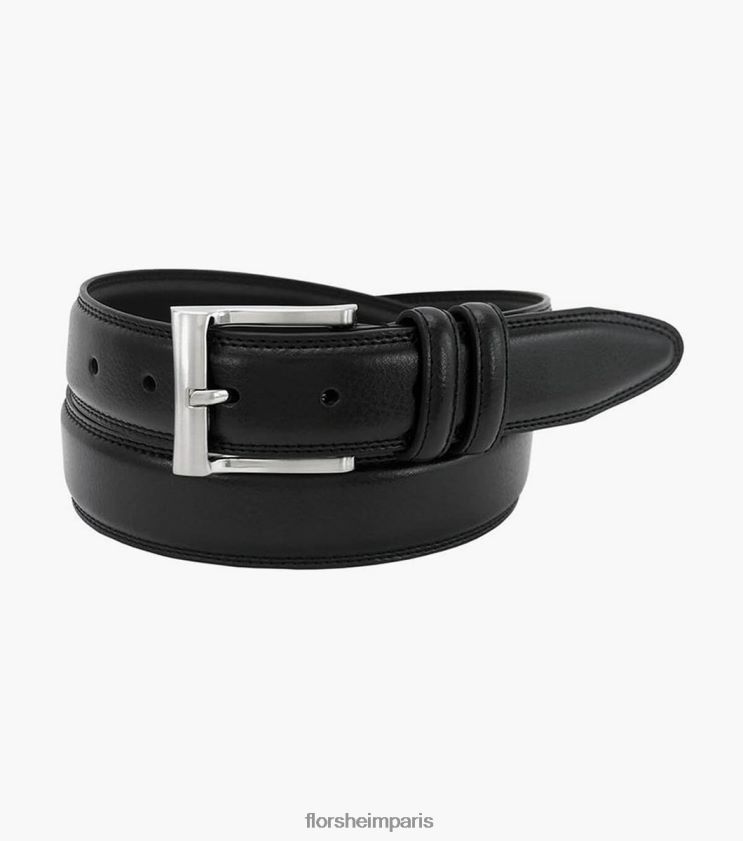 ceinture martin xl en cuir grainé grainé Florsheim unisexe TBZJJL530 accessoires noir