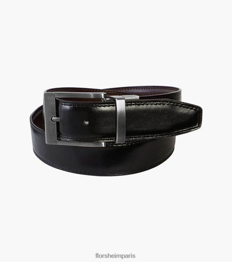 ceinture réversible perrion Florsheim unisexe TBZJJL514 accessoires Bourgogne