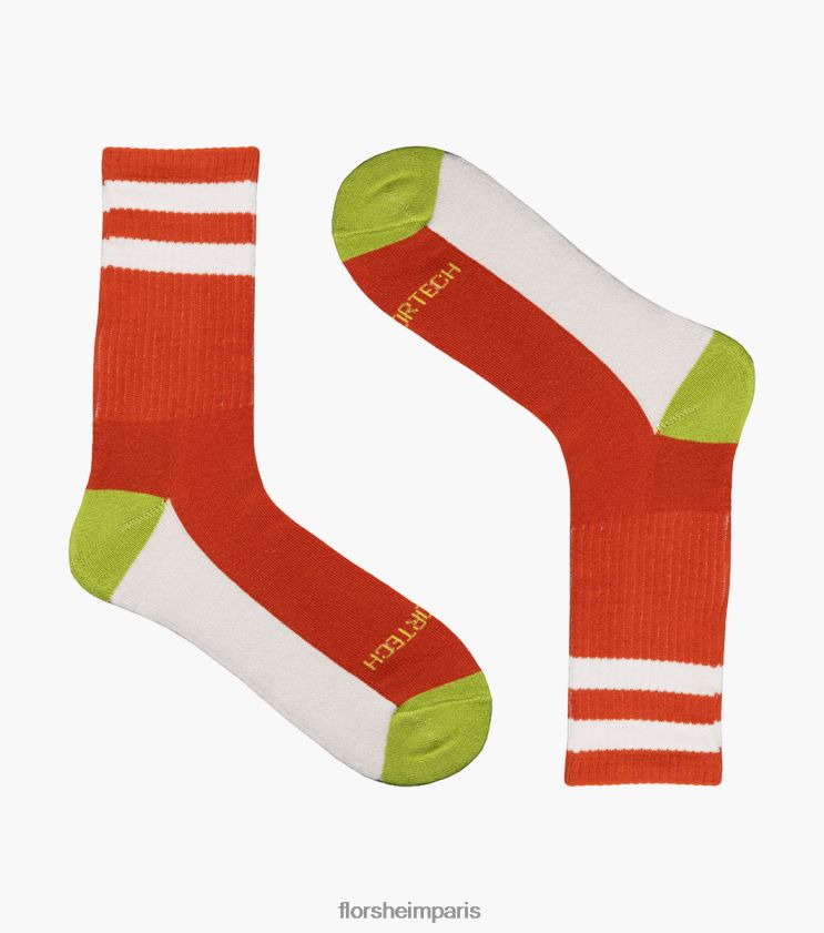chaussettes de sport Florsheim unisexe TBZJJL586 accessoires orange