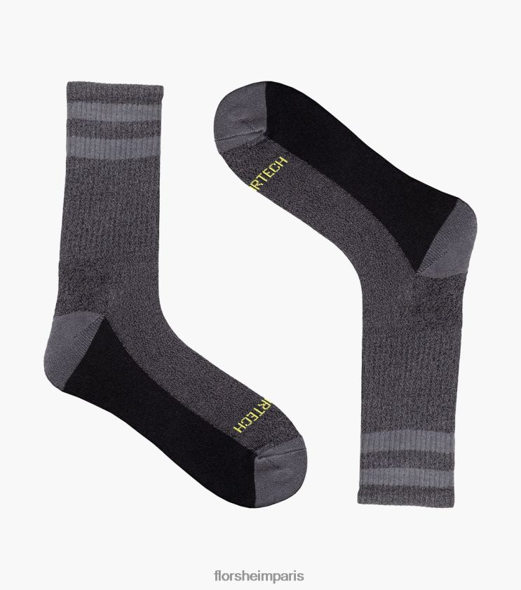 chaussettes de sport chinées Florsheim unisexe TBZJJL583 accessoires gris
