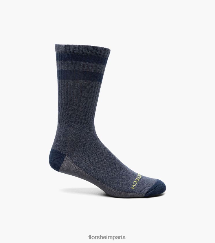 chaussettes de sport chinées Florsheim unisexe TBZJJL585 accessoires marine