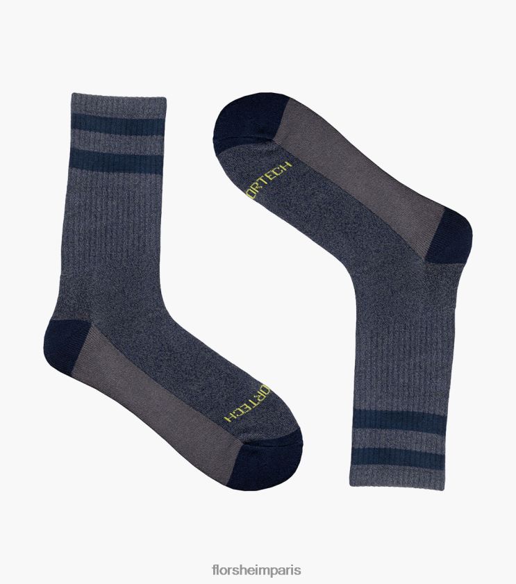 chaussettes de sport chinées Florsheim unisexe TBZJJL585 accessoires marine