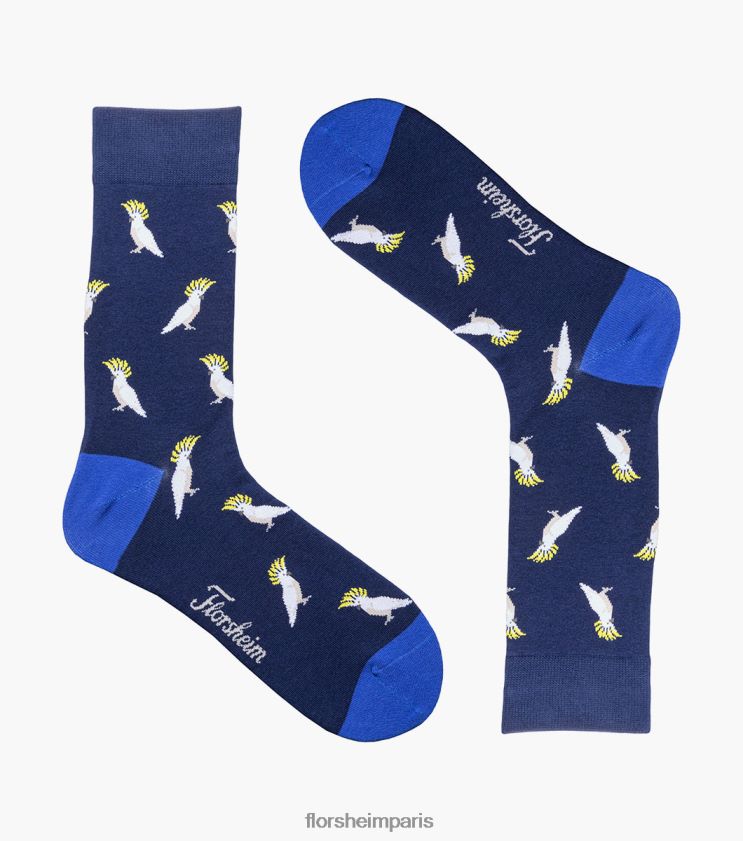 chaussettes habillées arrogantes Florsheim unisexe TBZJJL565 accessoires bleu