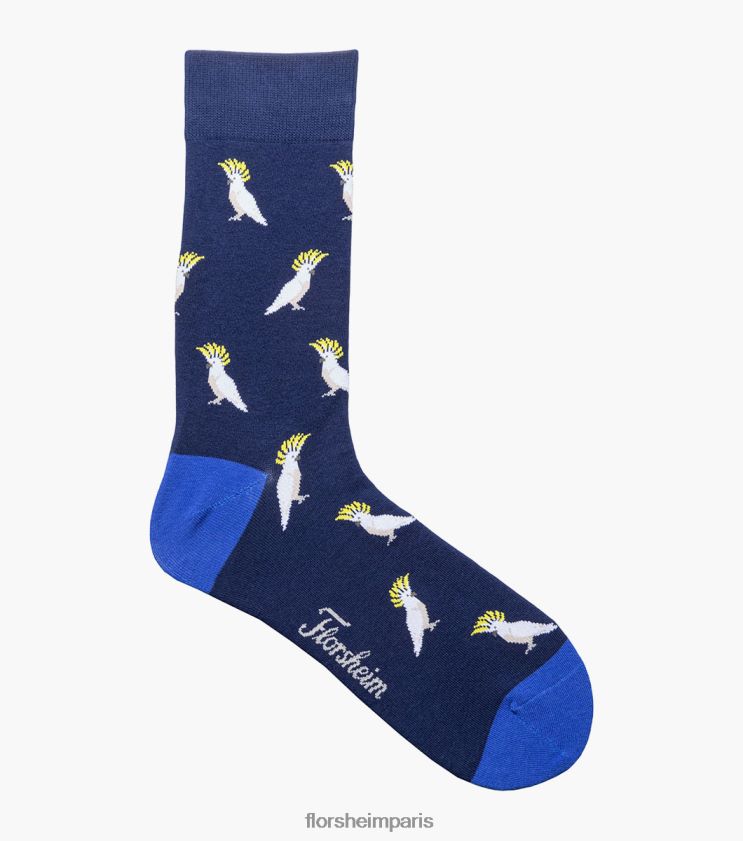 chaussettes habillées arrogantes Florsheim unisexe TBZJJL565 accessoires bleu