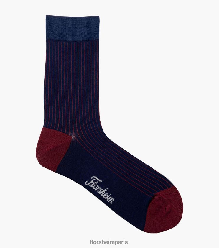 chaussettes habillées côtelées Florsheim unisexe TBZJJL577 accessoires marine