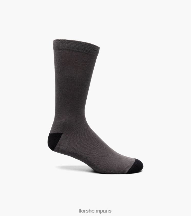chaussettes habillées cush comfortech Florsheim unisexe TBZJJL582 accessoires charbon