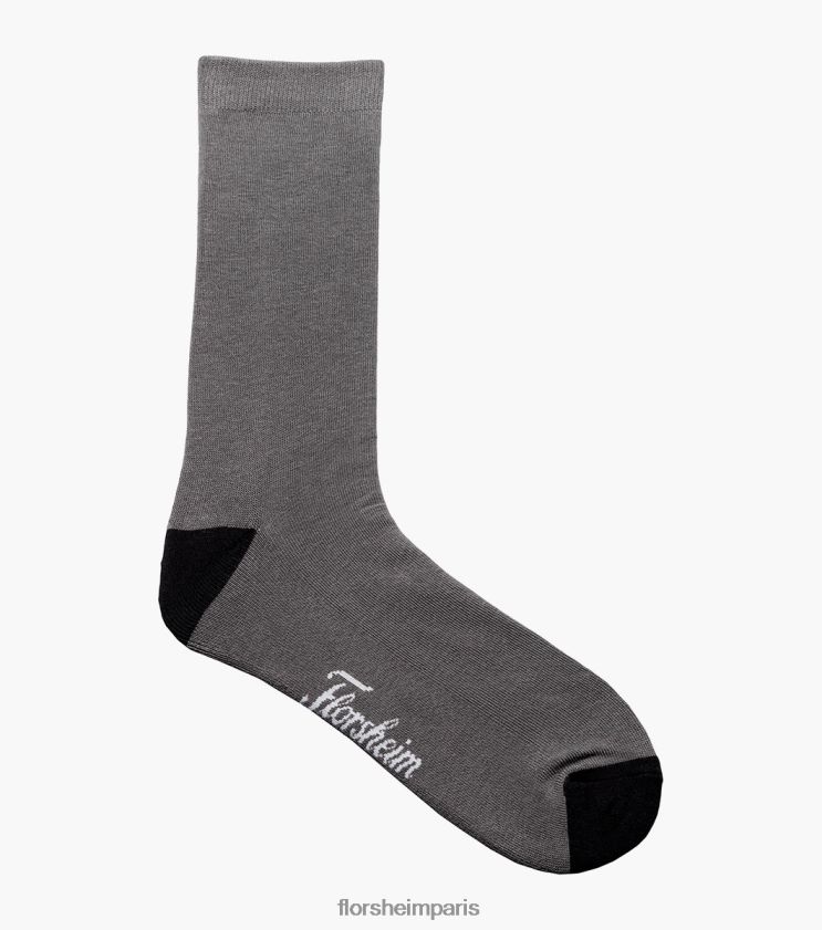 chaussettes habillées cush comfortech Florsheim unisexe TBZJJL582 accessoires charbon