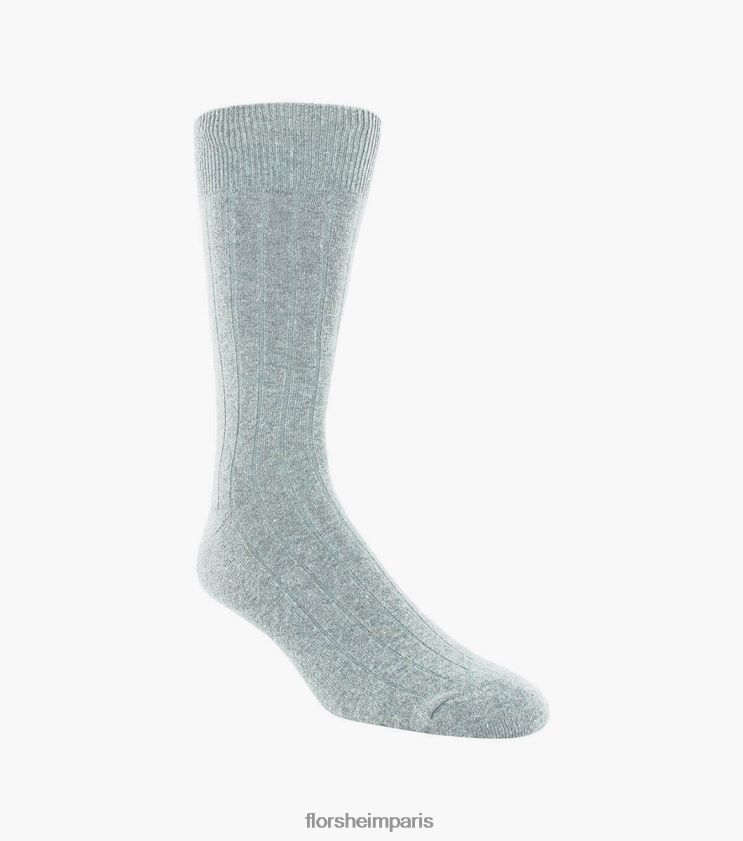 chaussettes habillées à larges côtes Florsheim unisexe TBZJJL597 accessoires gris clair