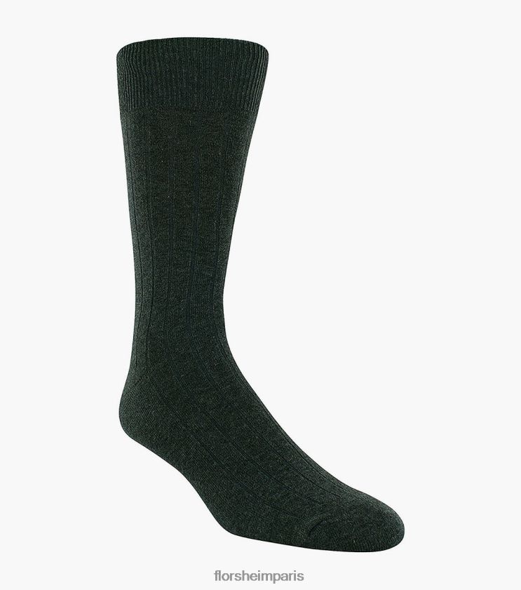 chaussettes habillées à larges côtes Florsheim unisexe TBZJJL599 accessoires gris
