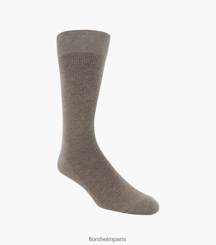 chaussettes habillées pindot classiques Florsheim unisexe TBZJJL591 accessoires sable