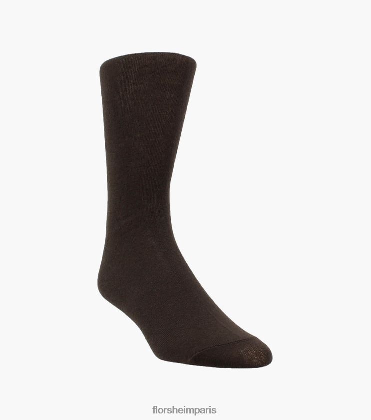 chaussettes habillées unies Florsheim unisexe TBZJJL609 accessoires brun