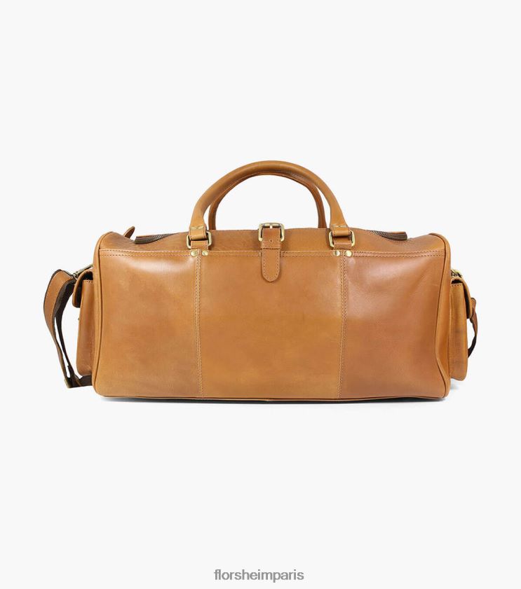 candemir sac de voyage en cuir véritable Florsheim unisexe TBZJJL629 accessoires Cognac