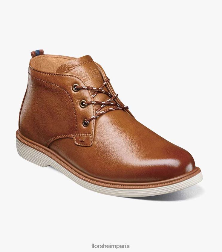 supacush jr. botte chukka à bout uni Florsheim enfants TBZJJL449 chaussure Cognac