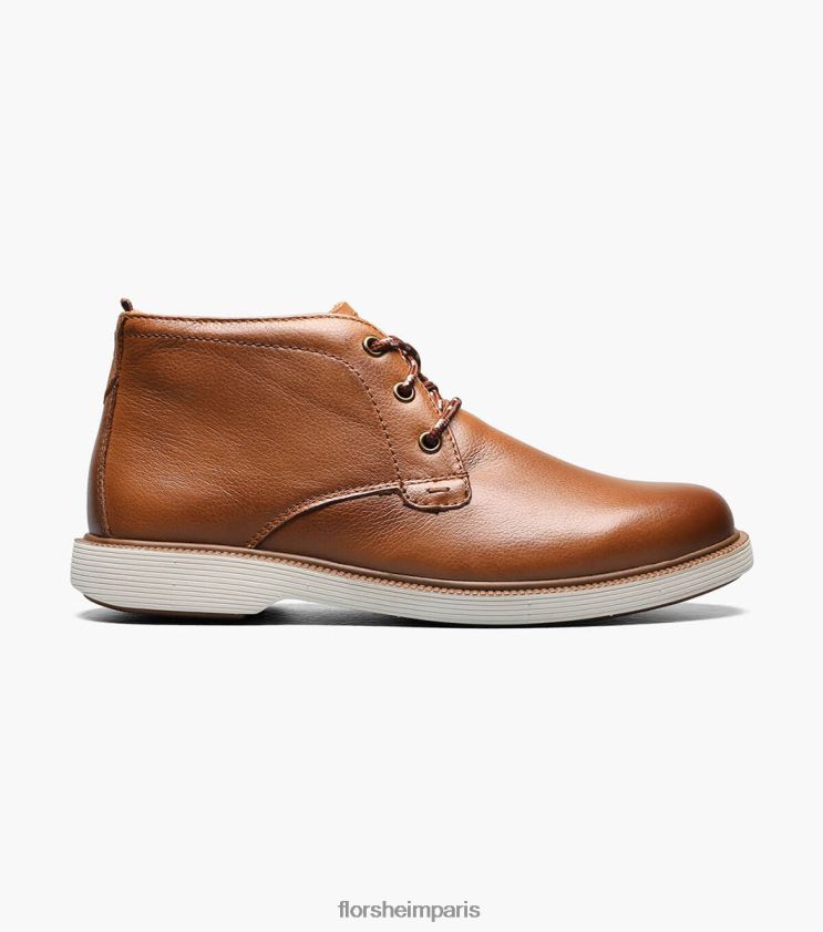 supacush jr. botte chukka à bout uni Florsheim enfants TBZJJL449 chaussure Cognac