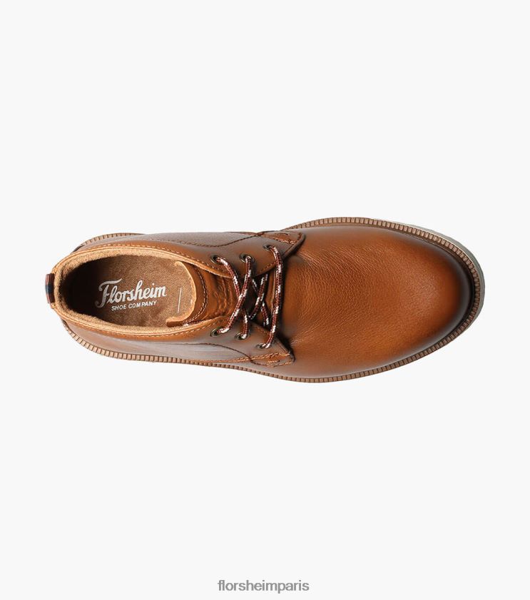 supacush jr. botte chukka à bout uni Florsheim enfants TBZJJL449 chaussure Cognac
