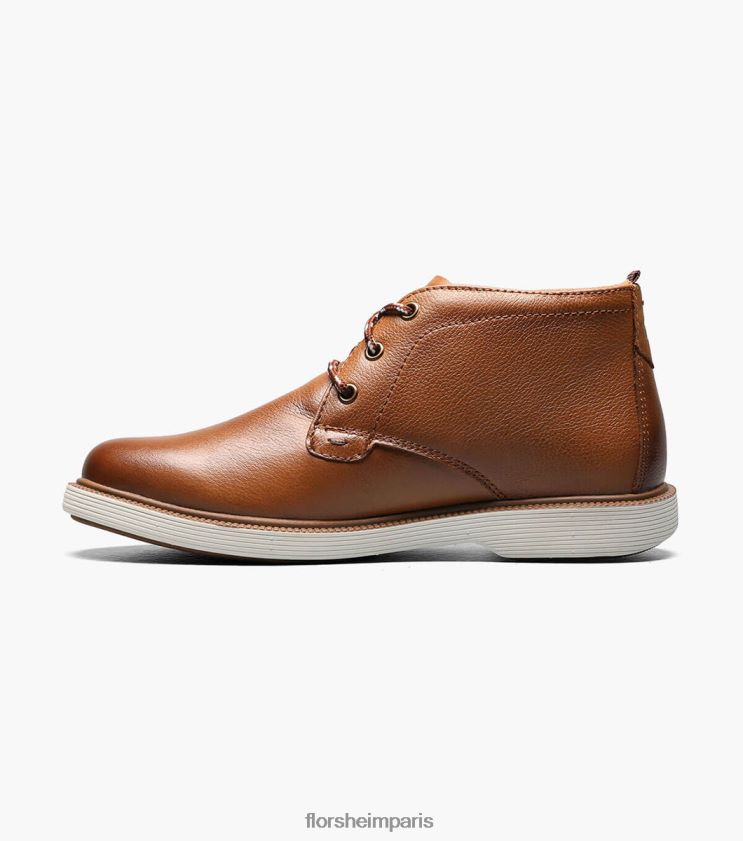 supacush jr. botte chukka à bout uni Florsheim enfants TBZJJL449 chaussure Cognac