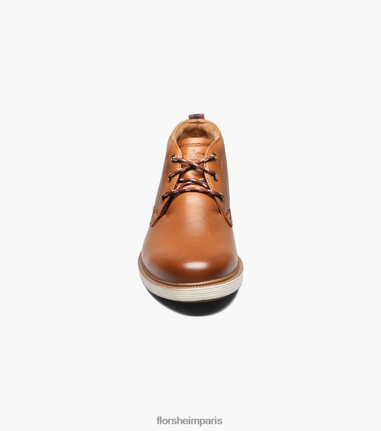 supacush jr. botte chukka à bout uni Florsheim enfants TBZJJL449 chaussure Cognac