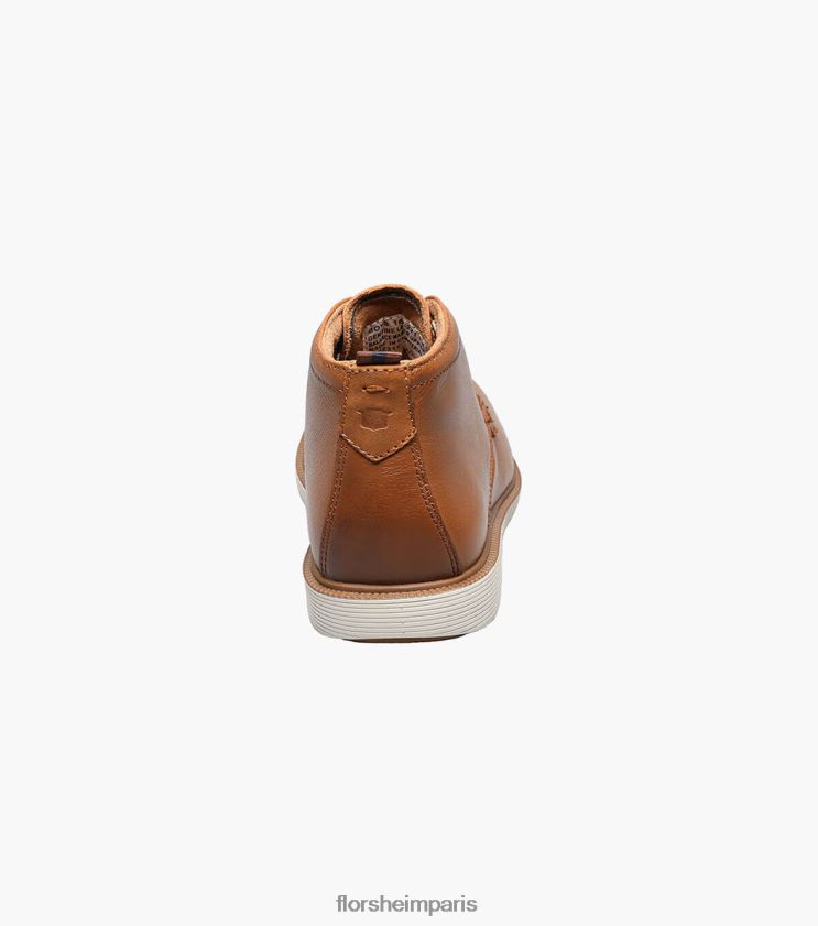 supacush jr. botte chukka à bout uni Florsheim enfants TBZJJL449 chaussure Cognac