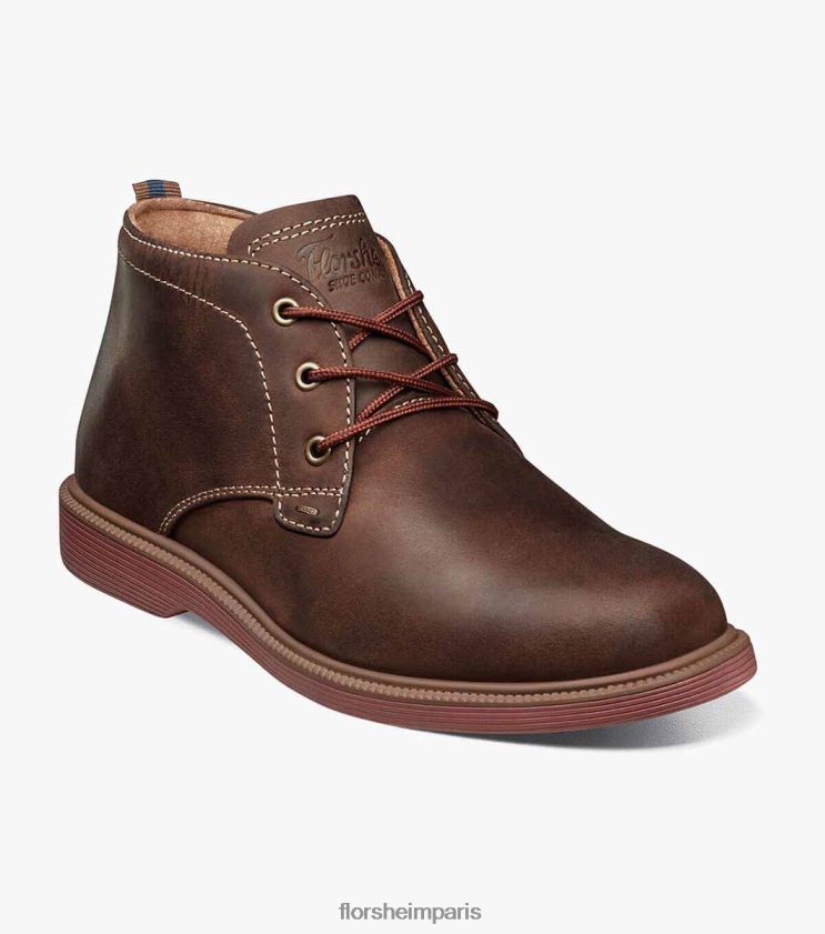supacush jr. botte chukka à bout uni Florsheim enfants TBZJJL450 chaussure ch marron