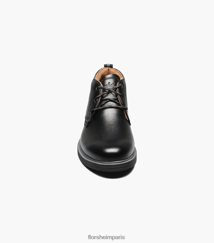 supacush jr. botte chukka à bout uni Florsheim enfants TBZJJL451 chaussure noir dégringolé