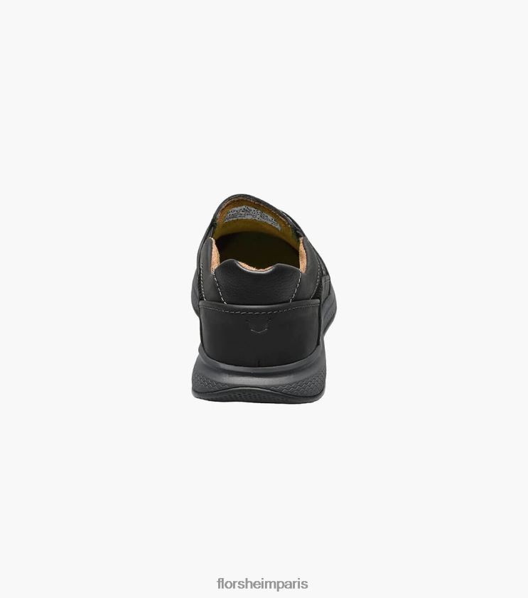grands lacs jr. slip de sport Florsheim enfants TBZJJL447 chaussure ch noir