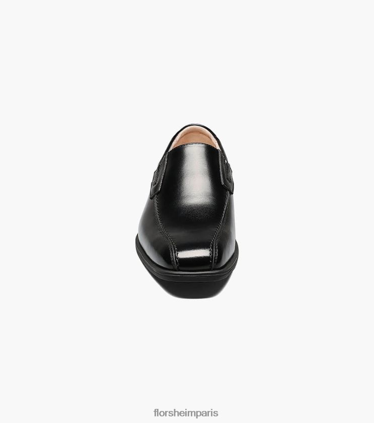 révéler jr. orteil de vélo enfiler Florsheim enfants TBZJJL488 chaussure noir