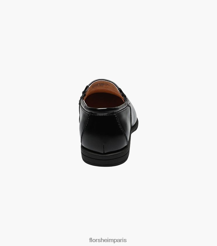 révéler jr. orteil de vélo enfiler Florsheim enfants TBZJJL488 chaussure noir