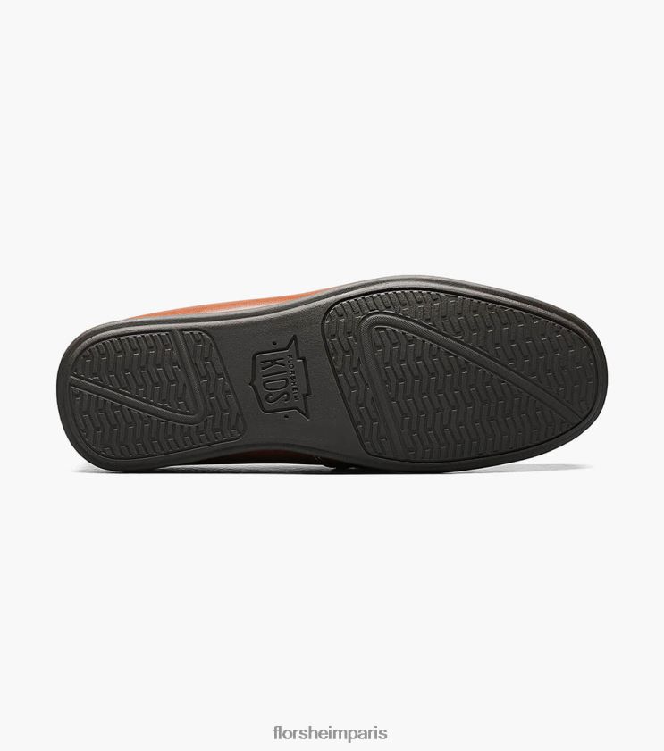 jaspe jr. conducteur de moc toe penny Florsheim enfants TBZJJL435 chaussure bronzage de selle