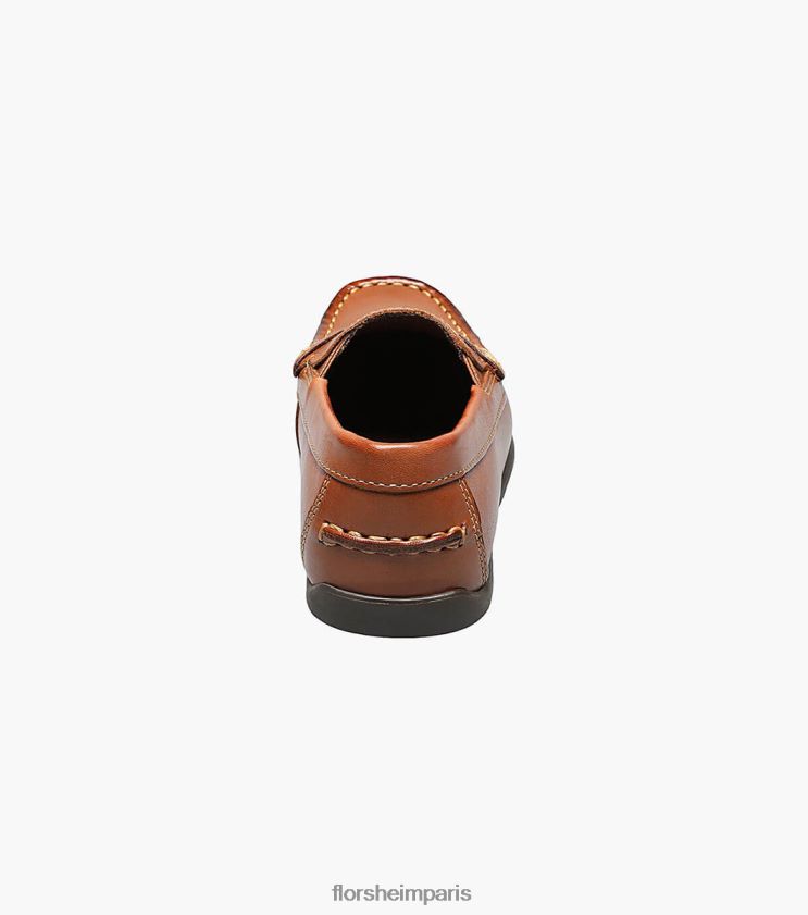 jaspe jr. conducteur de moc toe penny Florsheim enfants TBZJJL435 chaussure bronzage de selle