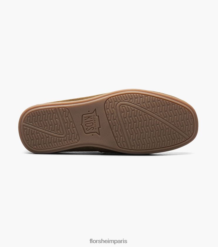 jaspe jr. mocassins à pampilles à bout tombant Florsheim enfants TBZJJL474 chaussure moka