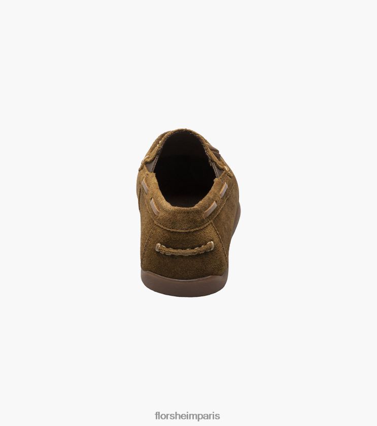 jaspe jr. mocassins à pampilles à bout tombant Florsheim enfants TBZJJL474 chaussure moka