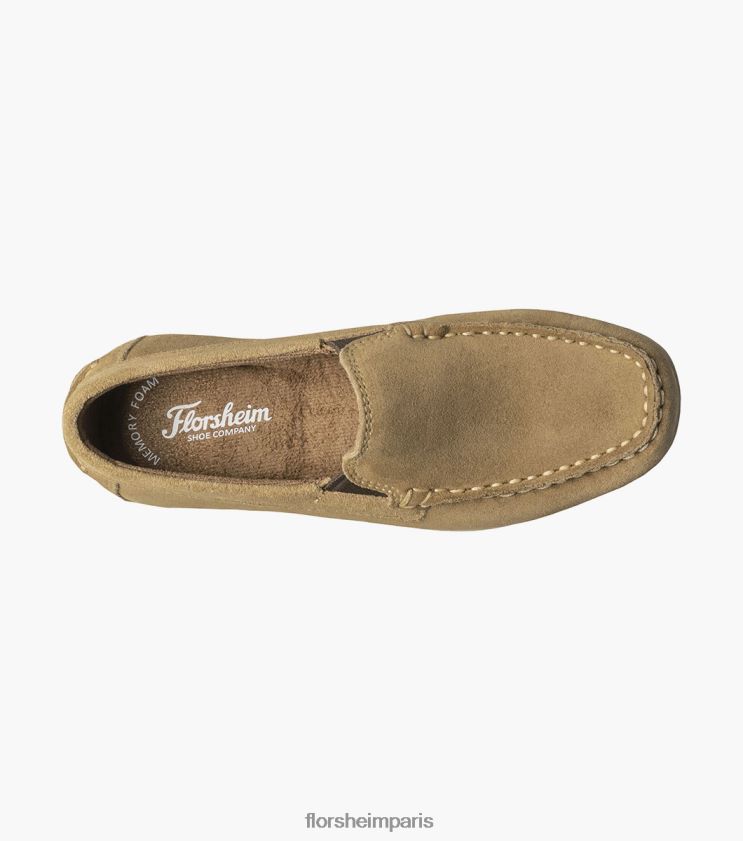 jaspe jr. mocassins vénitiens à bout mocassin Florsheim enfants TBZJJL433 chaussure kaki