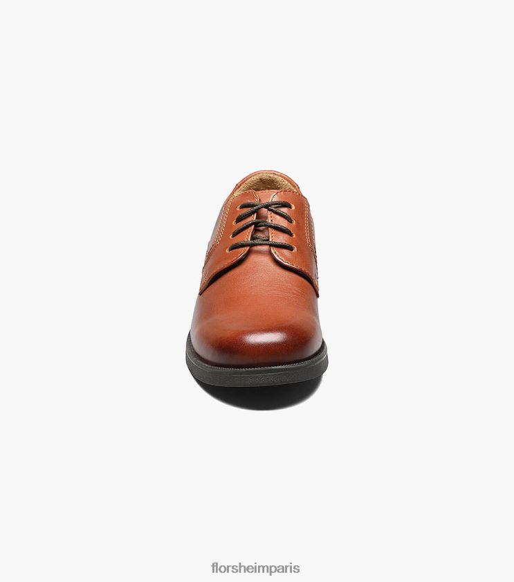 Midtown jr. oxford à bout uni Florsheim enfants TBZJJL506 chaussure Cognac