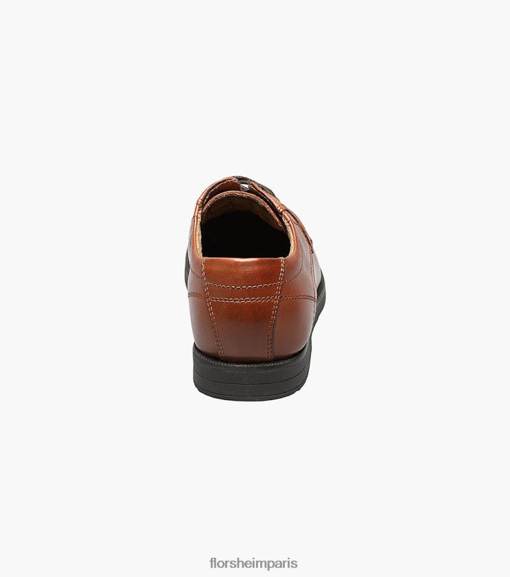 Midtown jr. oxford à bout uni Florsheim enfants TBZJJL506 chaussure Cognac