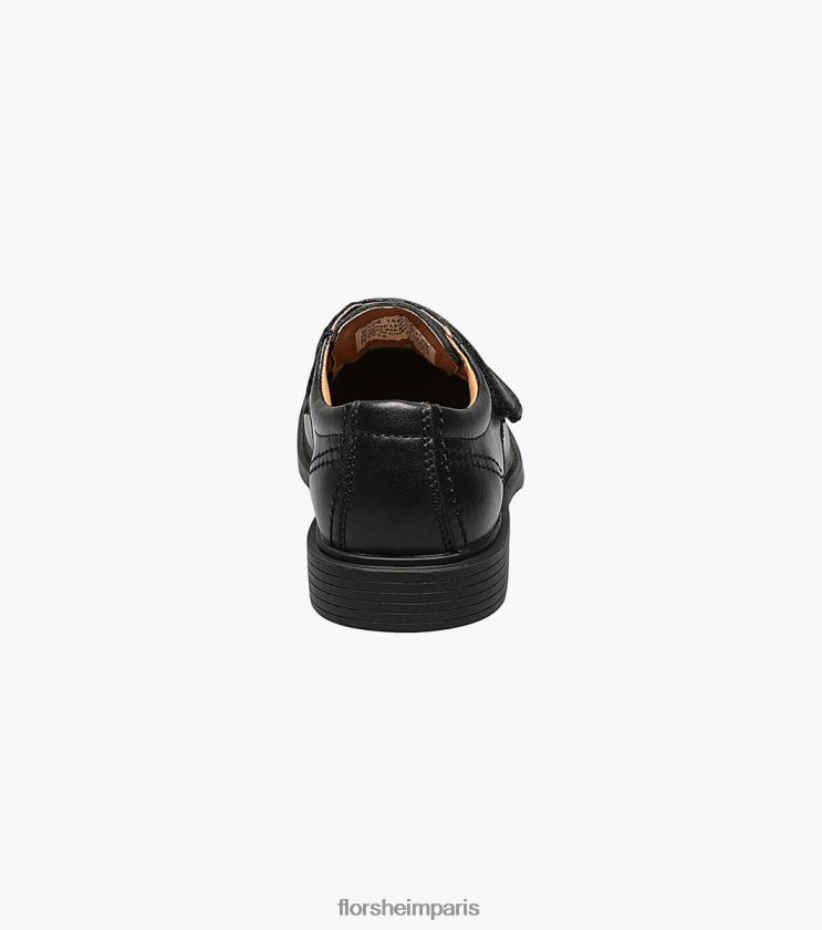 berwyn jr. sangle d'orteil ii moc Florsheim enfants TBZJJL492 chaussure noir