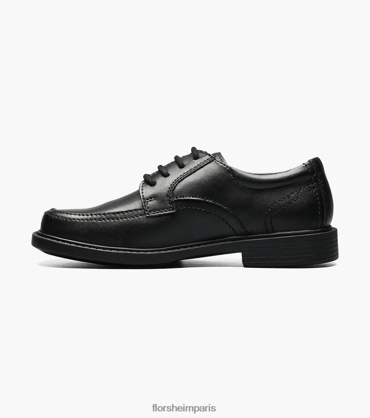 facturation jr. ii moc toe oxford Florsheim enfants TBZJJL493 chaussure noir
