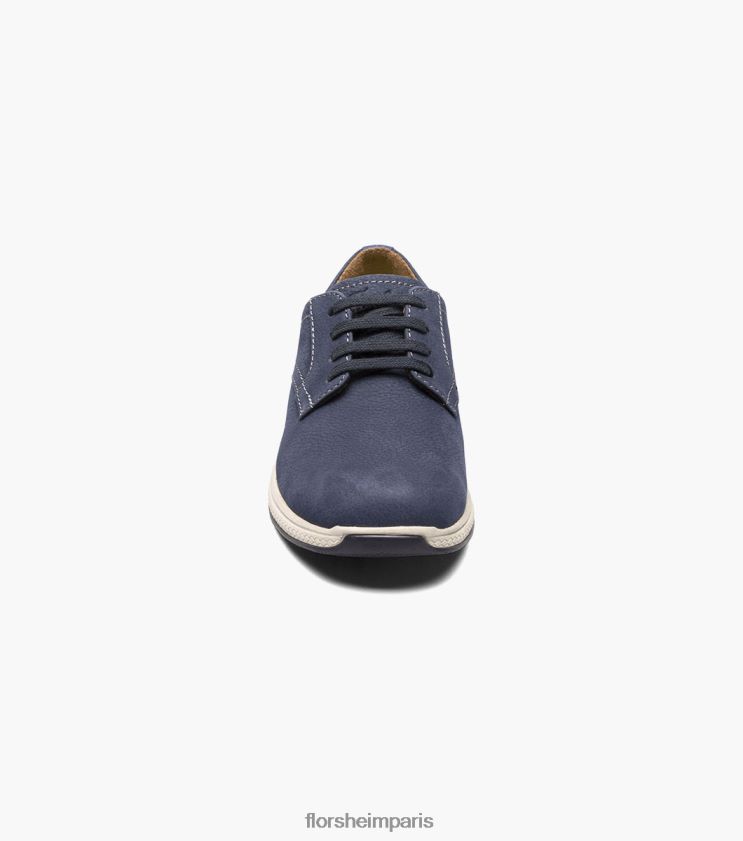 grands lacs jr. oxford à bout uni Florsheim enfants TBZJJL501 chaussure marine