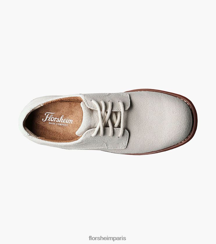 kearny jr. oxford à bout uni Florsheim enfants TBZJJL461 chaussure blanc