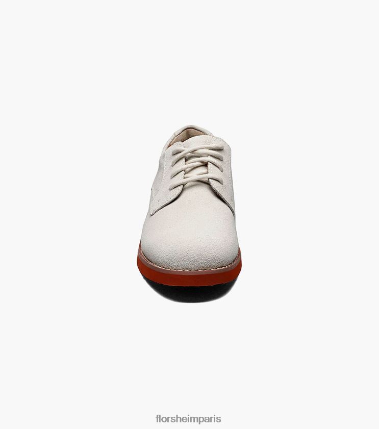kearny jr. oxford à bout uni Florsheim enfants TBZJJL461 chaussure blanc