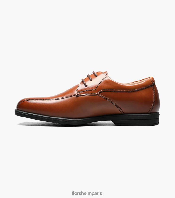 révéler jr. orteil de vélo oxford Florsheim enfants TBZJJL489 chaussure Cognac