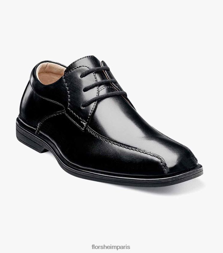 révéler jr. orteil de vélo oxford Florsheim enfants TBZJJL490 chaussure noir