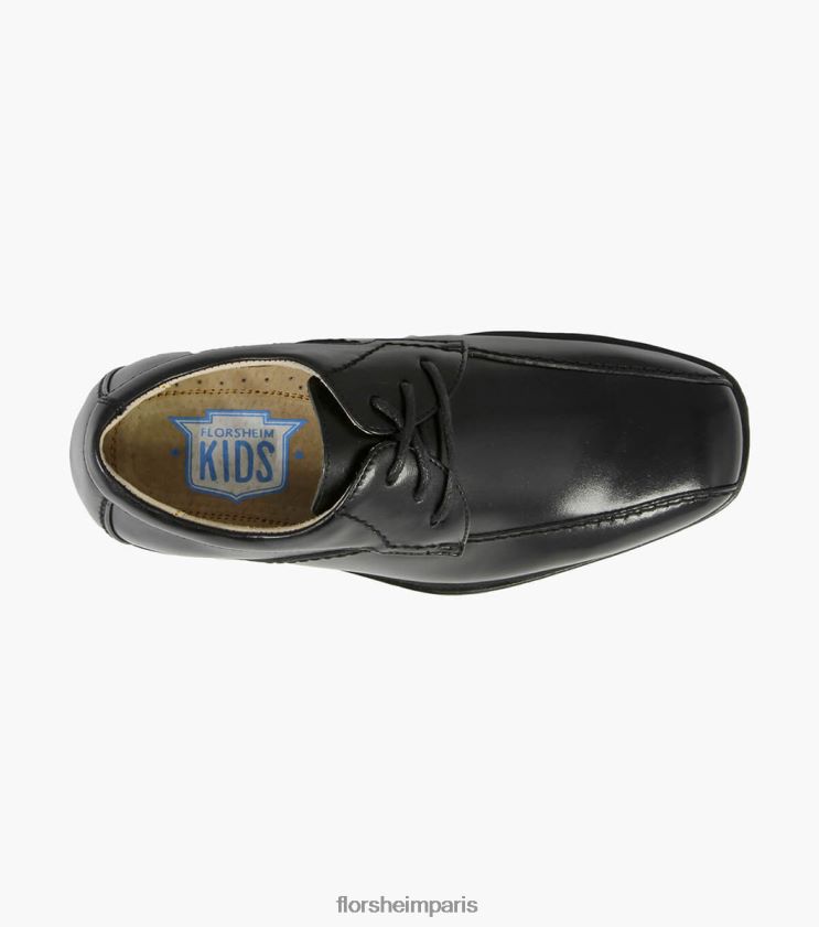 révéler jr. orteil de vélo oxford Florsheim enfants TBZJJL490 chaussure noir