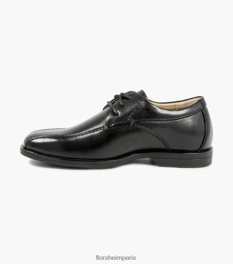 révéler jr. orteil de vélo oxford Florsheim enfants TBZJJL490 chaussure noir