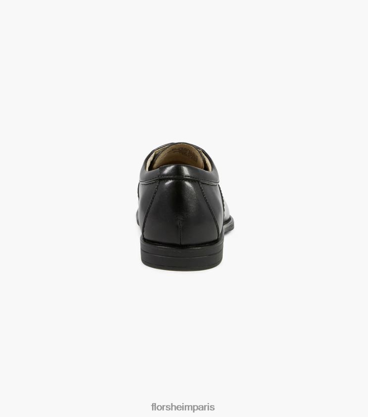 révéler jr. orteil de vélo oxford Florsheim enfants TBZJJL490 chaussure noir