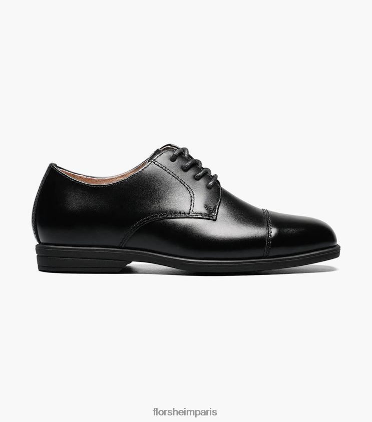 révéler jr. oxford à bout droit Florsheim enfants TBZJJL471 chaussure noir