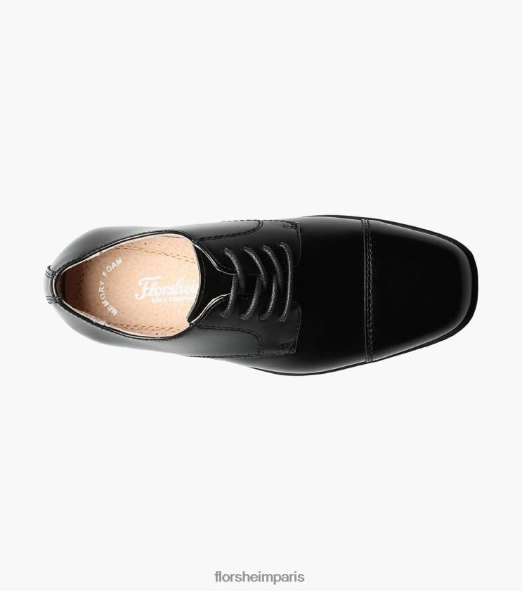 révéler jr. oxford à bout droit Florsheim enfants TBZJJL471 chaussure noir