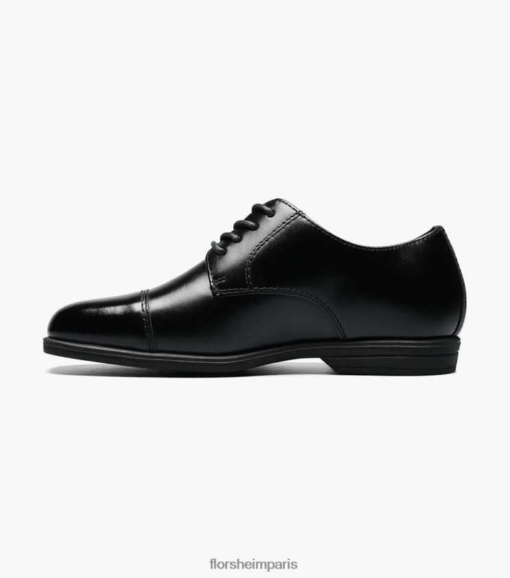 révéler jr. oxford à bout droit Florsheim enfants TBZJJL471 chaussure noir